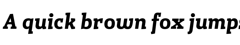 Preview of FONTSPRING DEMO - Gazeta Slab SemiBold Italic Italic font