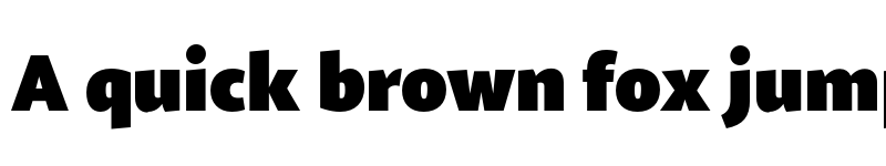 Preview of FONTSPRING DEMO - Gelato Sans Heavy Regular font