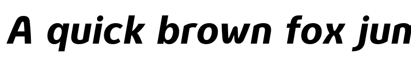 Preview of FONTSPRING DEMO - Genius Regular Bold Italic font