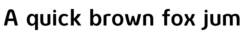 Preview of FONTSPRING DEMO - Genius SemiBold Regular font