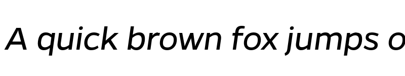 Preview of FONTSPRING DEMO - Gentona Book Italic font