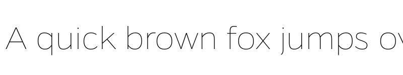 Preview of FONTSPRING DEMO - Gentona Thin Regular font