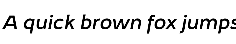 Preview of FONTSPRING DEMO - GeoDeco DemiBold Italic font