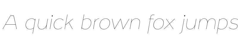 Preview of FONTSPRING DEMO - GeoDeco Thin Italic font