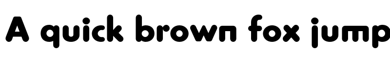 Preview of FONTSPRING DEMO - GeometaRoundedBold Regular font