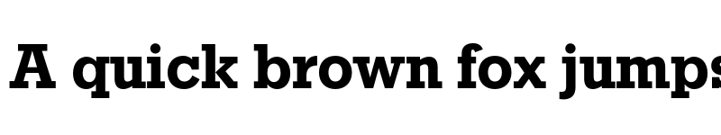 Preview of FONTSPRING DEMO - GeomSlab 712 BT Bold Regular font