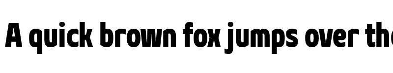 Preview of FONTSPRING DEMO - Geon Condensed Black Regular font