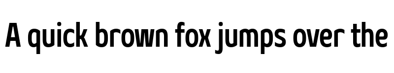 Preview of FONTSPRING DEMO - Geon Condensed Bold Regular font