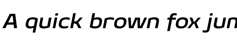 Preview of FONTSPRING DEMO - Geon Expanded Bold Italic font