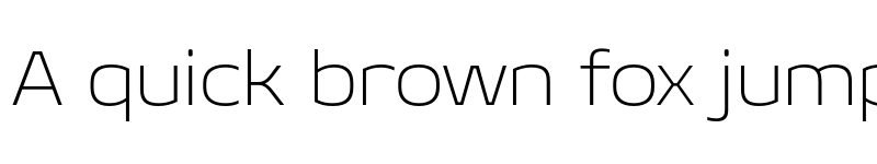 Preview of FONTSPRING DEMO - Geon Expanded ExtraLight Regular font