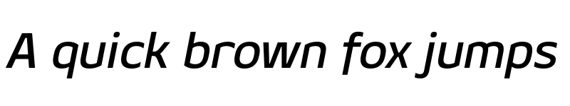 Preview of FONTSPRING DEMO - Geon Medium Italic font