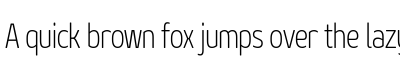 Preview of FONTSPRING DEMO - Geon Soft Condensed ExtraLight Regular font