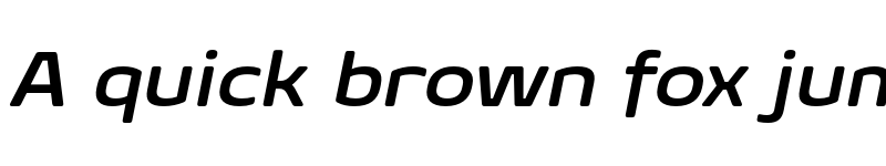 Preview of FONTSPRING DEMO - Geon Soft Expanded Bold Italic font