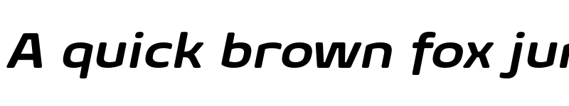 Preview of FONTSPRING DEMO - Geon Soft Expanded ExtraBold Italic font