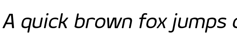 Preview of FONTSPRING DEMO - Geon Soft Italic font