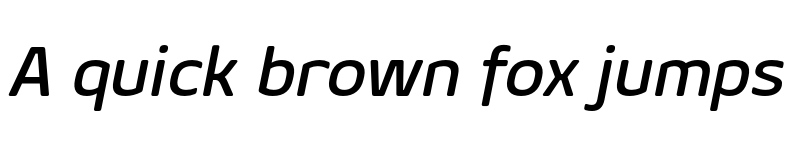 Preview of FONTSPRING DEMO - Geon Soft Medium Italic font