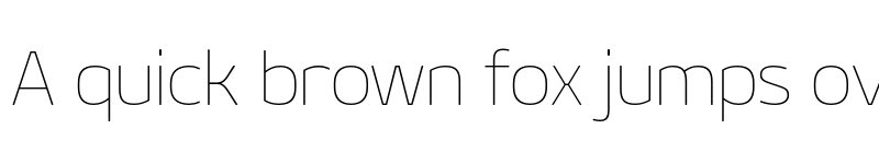 Preview of FONTSPRING DEMO - Geon Soft Thin Regular font