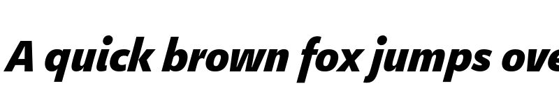 Preview of FONTSPRING DEMO - Geoso Pro Heavy Italic font