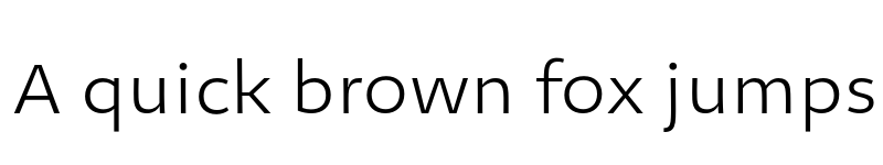 Preview of FONTSPRING DEMO - Geoso Pro Light Regular font