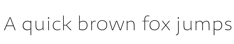 Preview of FONTSPRING DEMO - Geoso Pro Thin Regular font