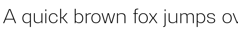 Preview of FONTSPRING DEMO - Gerlach Sans 300 Light font