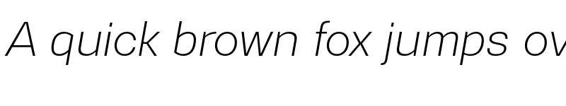 Preview of FONTSPRING DEMO - Gerlach Sans 301 Light Italic font