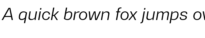 Preview of FONTSPRING DEMO - Gerlach Sans 401 Regular Italic font