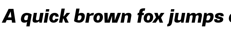 Preview of FONTSPRING DEMO - Gerlach Sans 701 Heavy Italic font