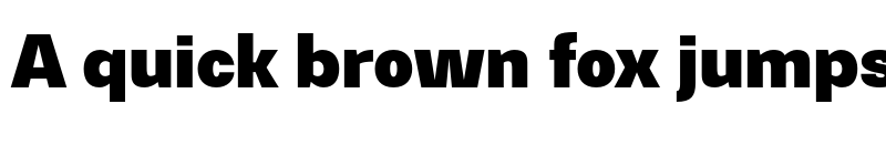 Preview of FONTSPRING DEMO - Gerlach Sans 800 Black font