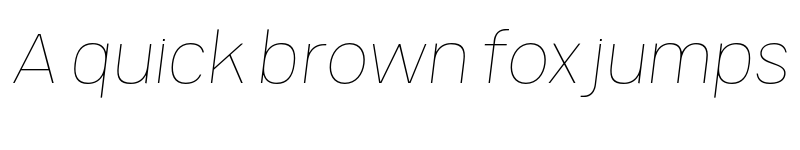 Preview of FONTSPRING DEMO - Germalt Alt Thin Italic font
