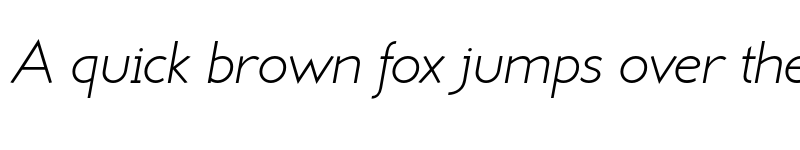 Preview of FONTSPRING DEMO - Germania Light Italic font