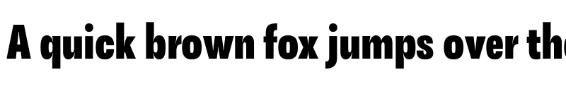 Preview of FONTSPRING DEMO - Gevher Cn Black Regular font