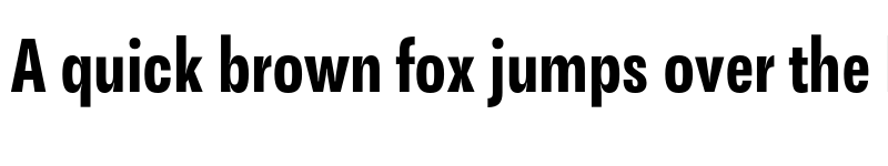 Preview of FONTSPRING DEMO - Gevher Cn Bold font