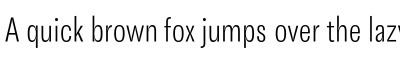 Preview of FONTSPRING DEMO - Gevher Cn Light Regular font