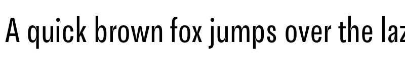 Preview of FONTSPRING DEMO - Gevher Cn Regular font