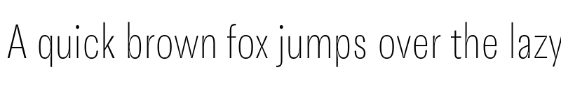 Preview of FONTSPRING DEMO - Gevher Cn Thin Regular font