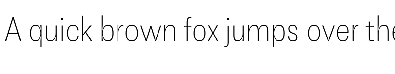 Preview of FONTSPRING DEMO - Gevher Nr Thin Regular font