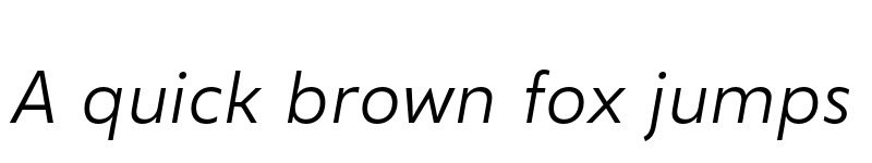 Preview of FONTSPRING DEMO - Gezart BookItalic Regular font