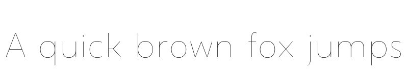 Preview of FONTSPRING DEMO - Gezart Hair Regular font