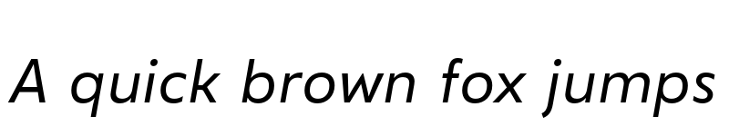 Preview of FONTSPRING DEMO - Gezart Italic Regular font