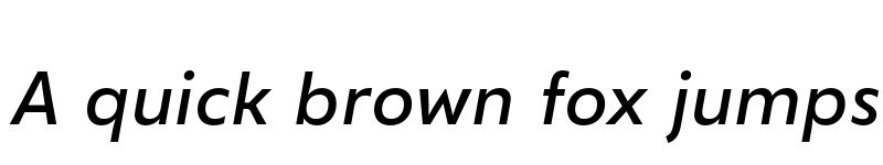 Preview of FONTSPRING DEMO - Gezart MediumItalic Regular font