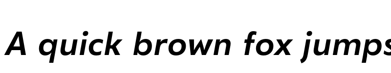 Preview of FONTSPRING DEMO - Gezart SemiBoldItalic Regular font