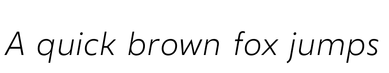 Preview of FONTSPRING DEMO - Gezart SemiLightItalic Regular font