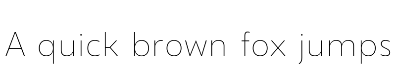 Preview of FONTSPRING DEMO - Gezart Thin Regular font