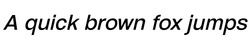 Preview of FONTSPRING DEMO - GGX88 Bk Italic font