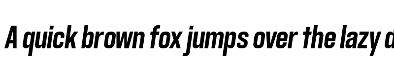 Preview of FONTSPRING DEMO - GGX89 Condensed Rg Bold Italic font