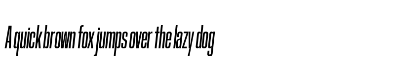 Preview of FONTSPRING DEMO - GGX89 Crammed Rg Italic font