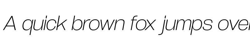 Preview of FONTSPRING DEMO - GGX89 El Italic font