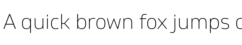 Preview of FONTSPRING DEMO - Gilam ExtraLight Regular font