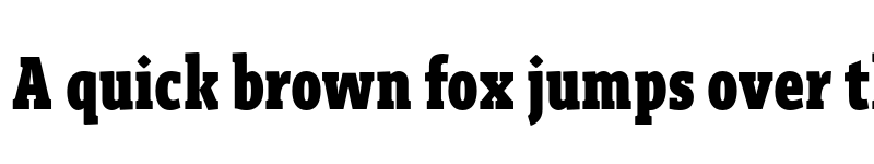 Preview of FONTSPRING DEMO - Gimbal Egyptian Comp Heavy Regular font